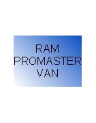 RAM PROMASTER VAN